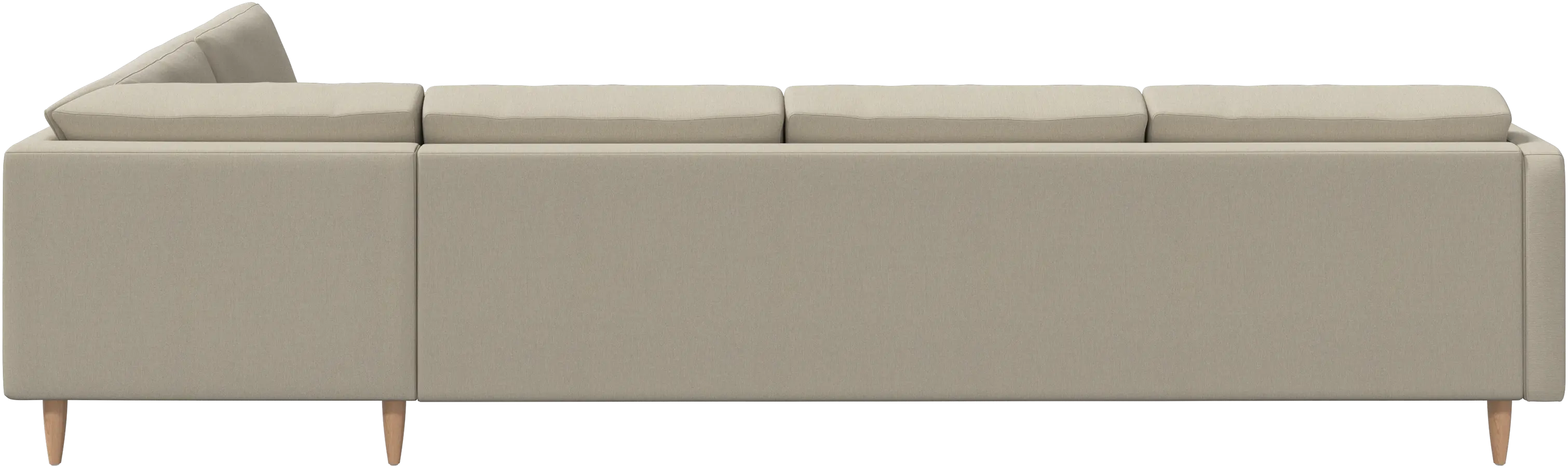 Osaka コーナーソファ ラウンジングユニット付、タフティング